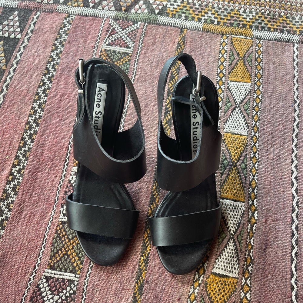 Acne Studios Tillie Leather Sandals